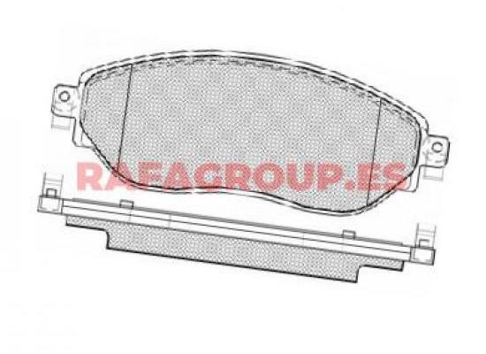 RG6732 - Pastillas de freno